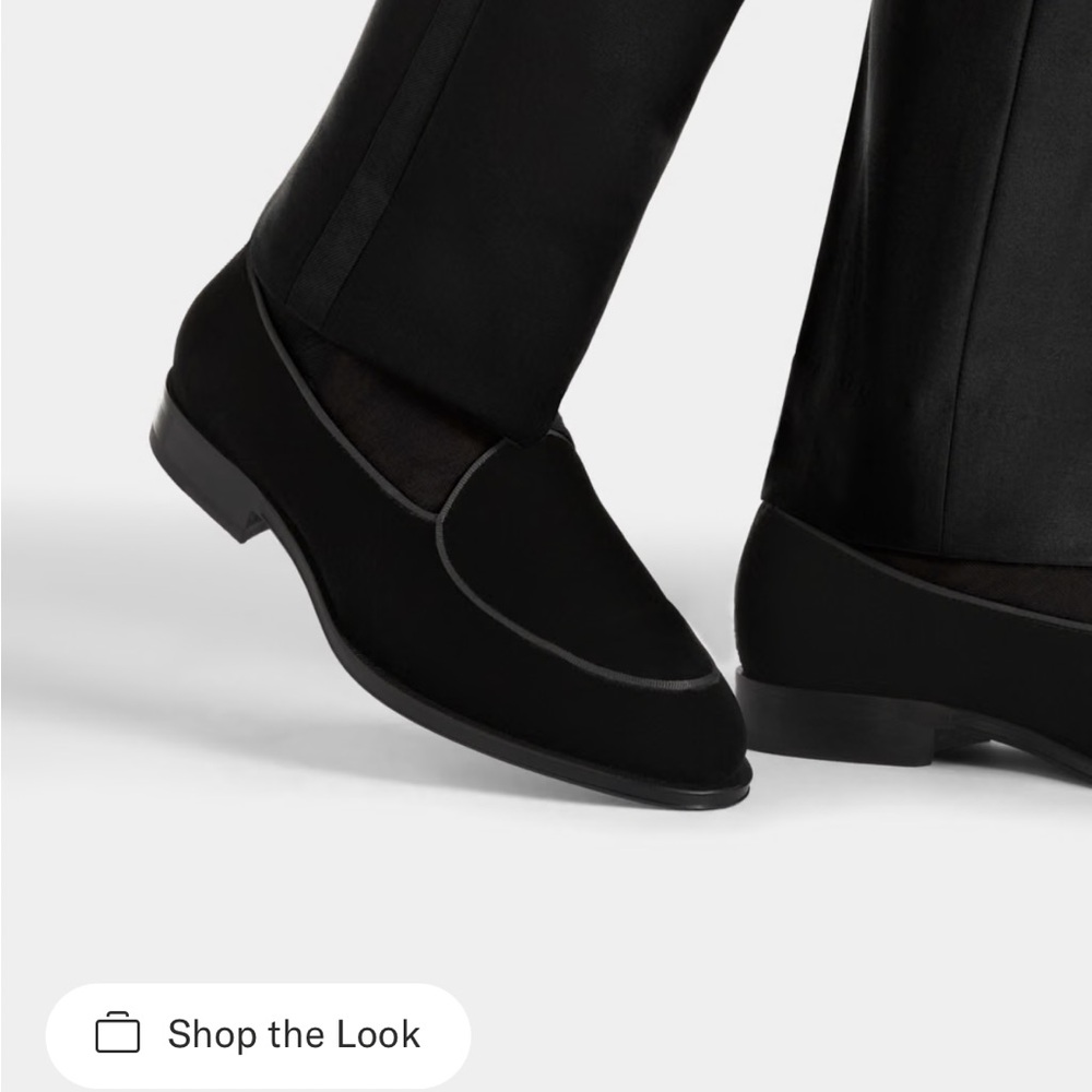 Suitsupply Tuxedo Slip On Loafers